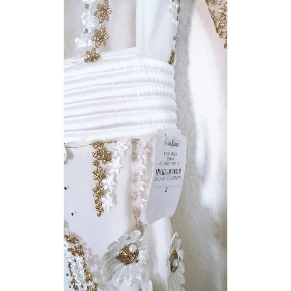 Zhivago raise your hand mini dress white US2
